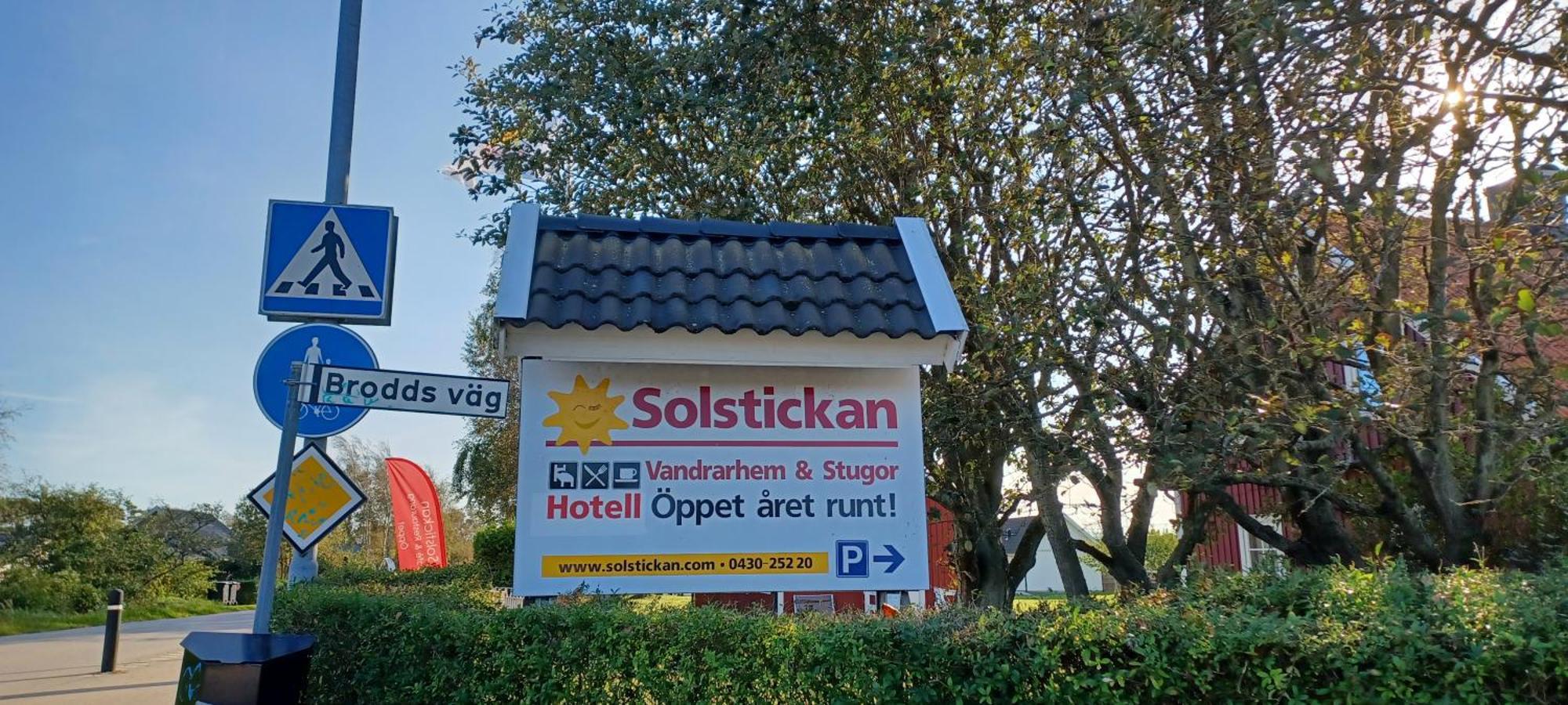 Hotell Solstickan Mellbystrand Exterior photo